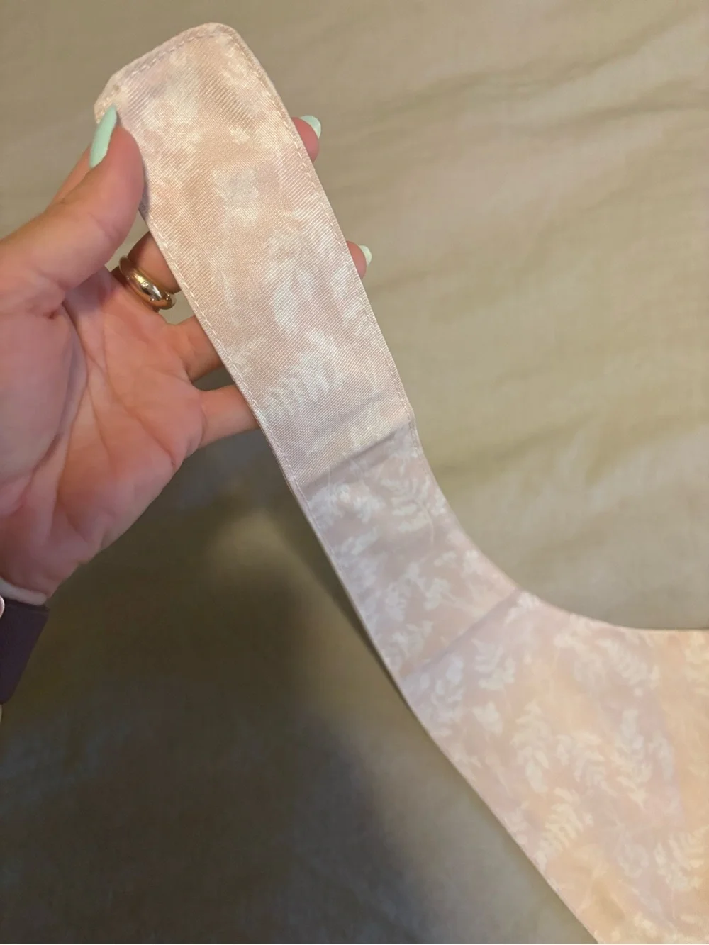 Light Pink Floral Bandana for Dogs